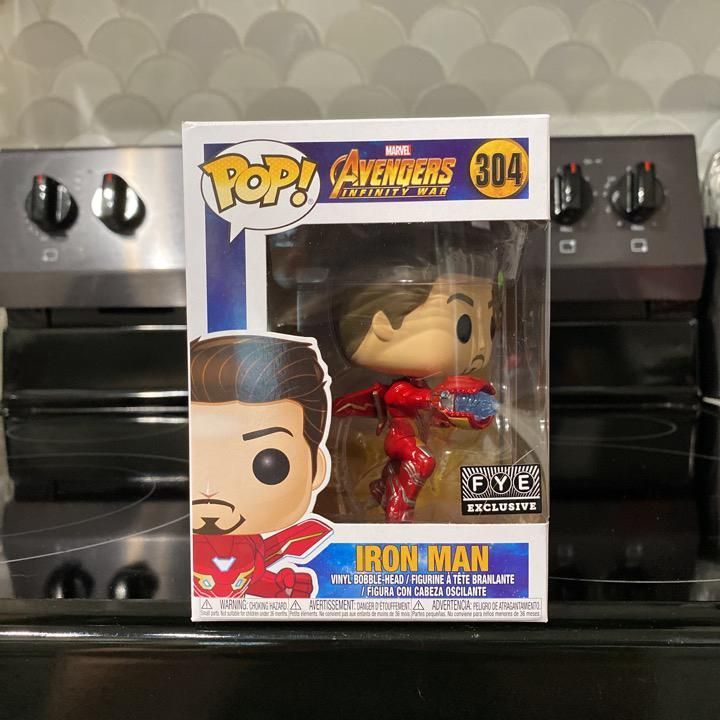 Verified Iron Man (Infinity War) (Unmasked) Funko Pop! Whatnot