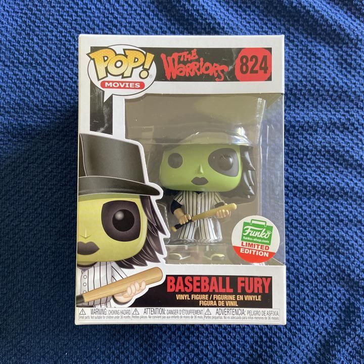baseball fury funko pop green