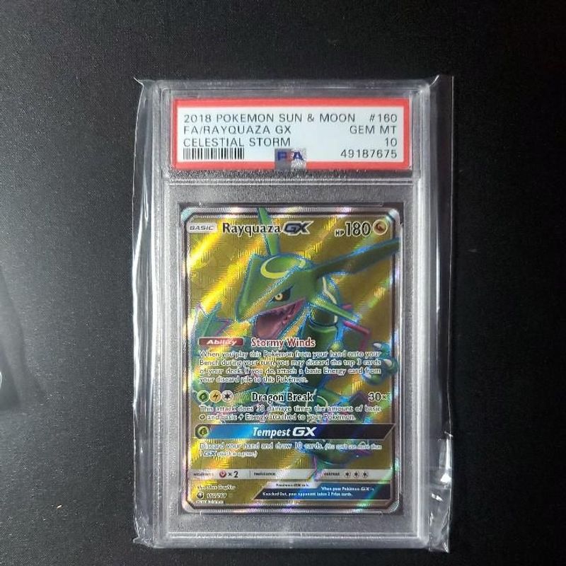 Verified Rayquaza Gx Celestial Storm Pokemon Cards Whatnot 