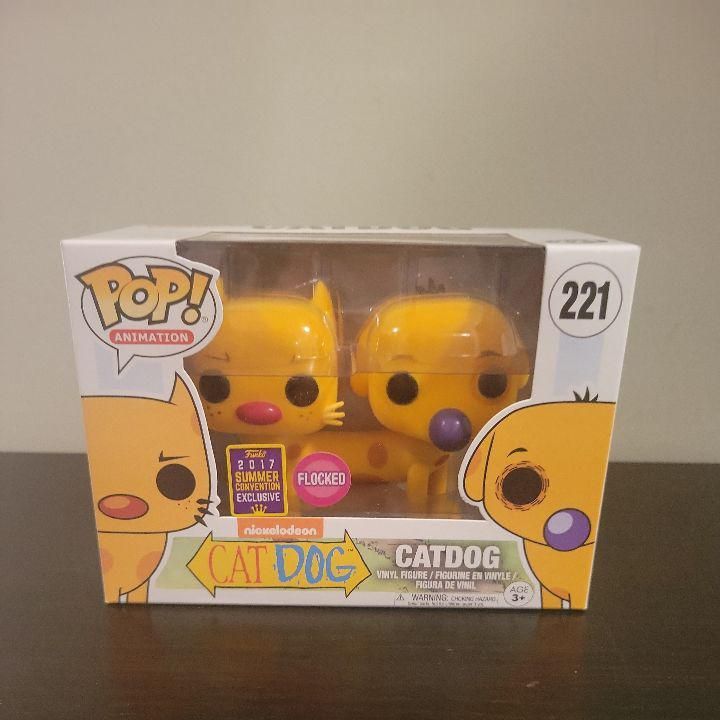 catdog funko pop flocked
