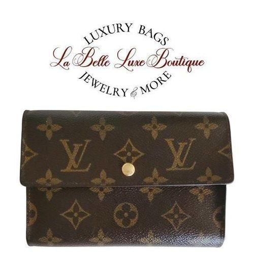 Louis Vuitton Wallet Monogram Porte Tresor Etui Papiers Trifold