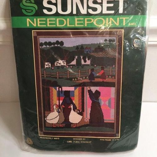 Sunset Needlepoint Kit