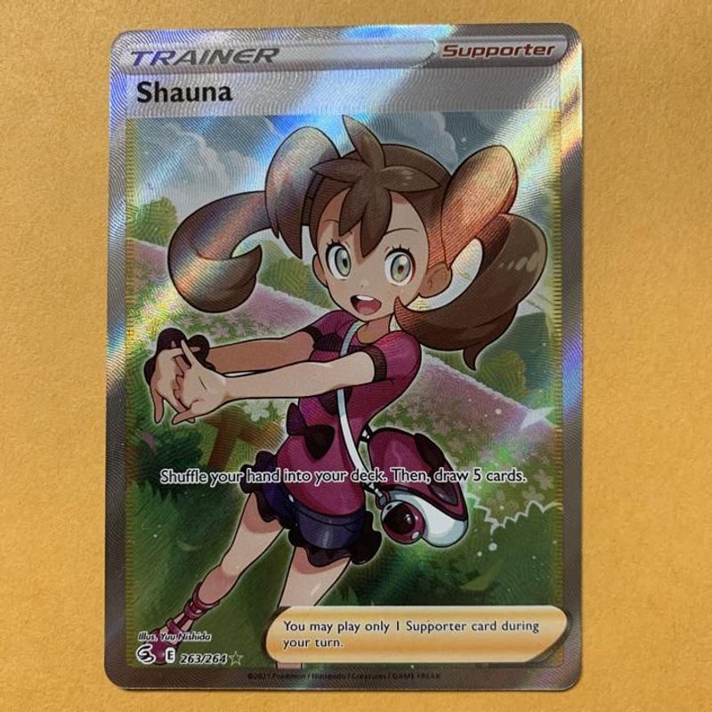 Verified Shauna (Full Art) - Fusion Strike Pokemon Cards | Whatnot