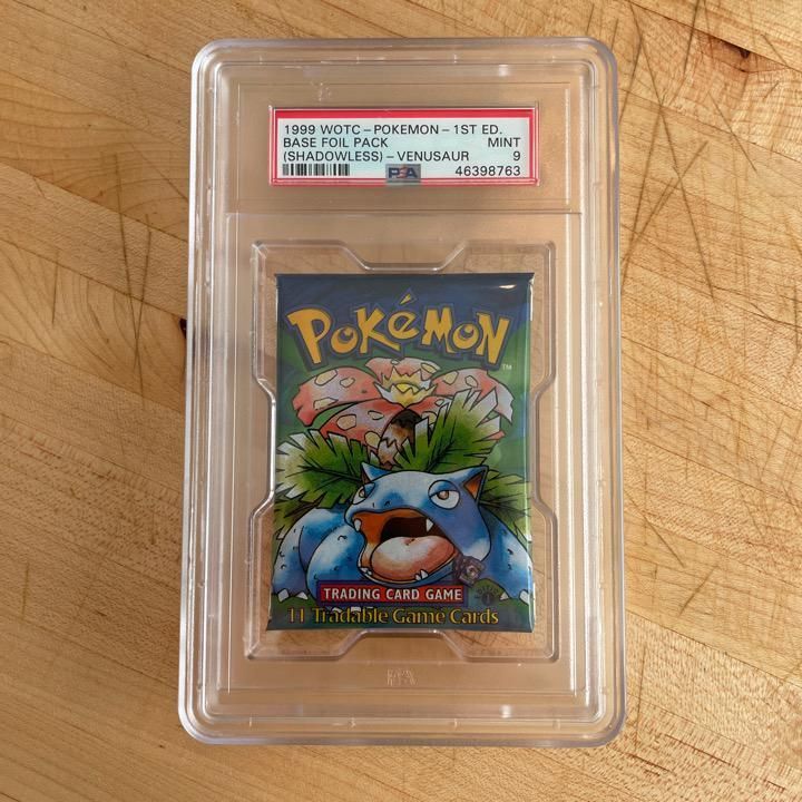 Verified Base Set Pack (Venusaur) (1st edition) (Shadowless) Pokemon