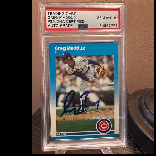 Greg Maddux  PSA AutographFacts℠