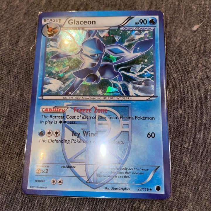 Verified Glaceon Plasma Freeze Pokemon Cards Whatnot