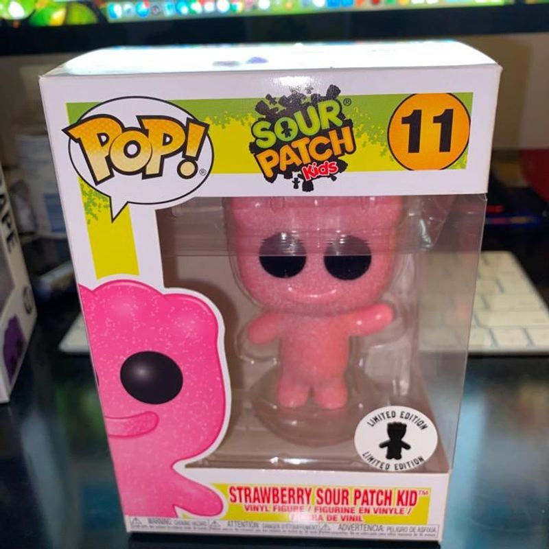 Authentic Strawberry Sour Patch Kid Funko Pop! 