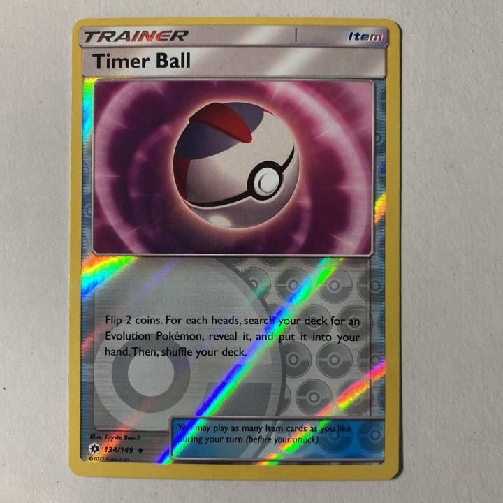 Verified Timer Ball Sun Moon Pokemon Cards Whatnot