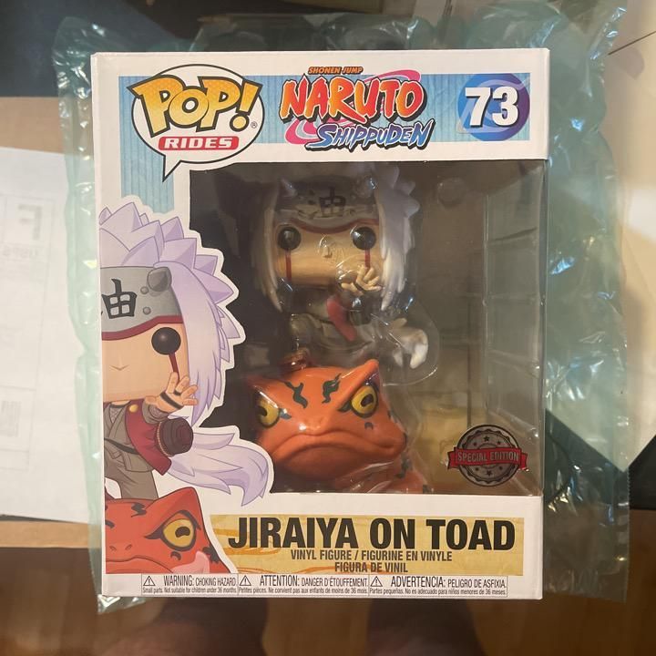 jiraiya on toad funko pop uk