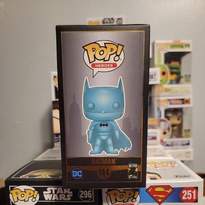 Verified Batman (Teal Chrome) [Summer Convention] by Funko Pop! | Whatnot