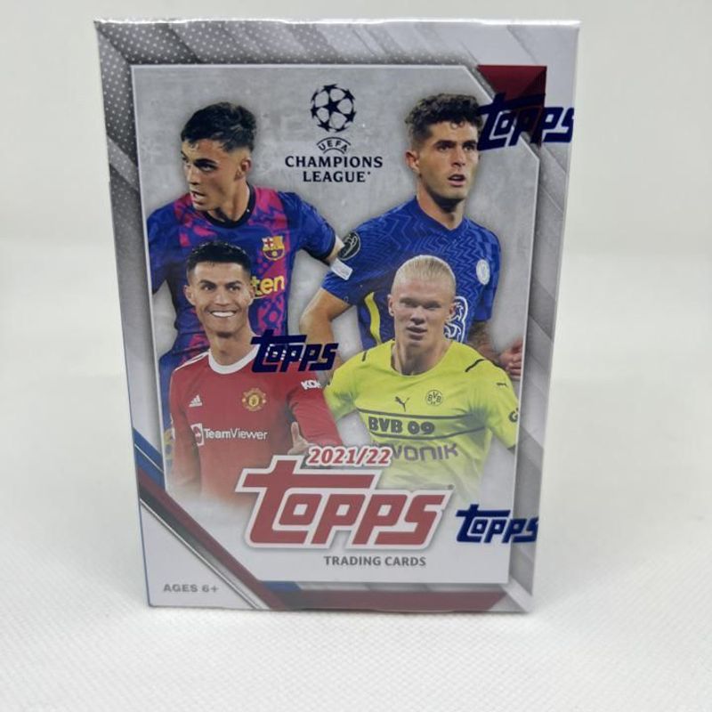 2021-22 Topps UEFA Champions League Soccer Blaster Box