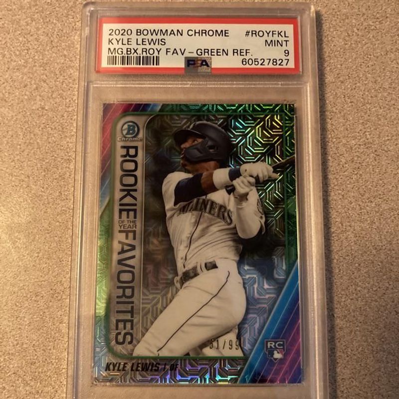 Kyle Lewis - 2020 Topps Bowman Chrome (Favorites Refractor Rookie)