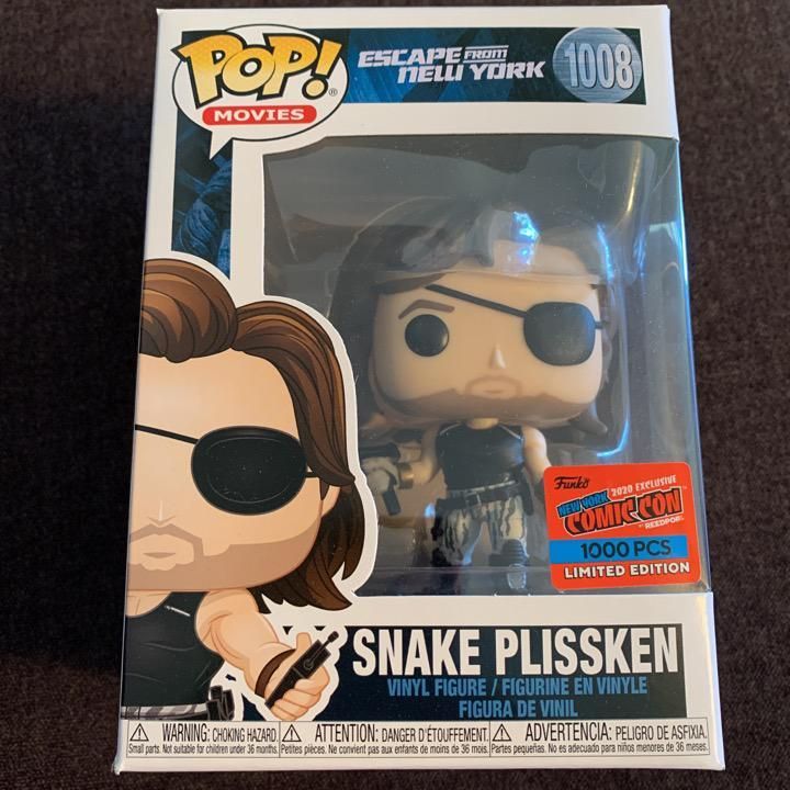snake plissken funko soda