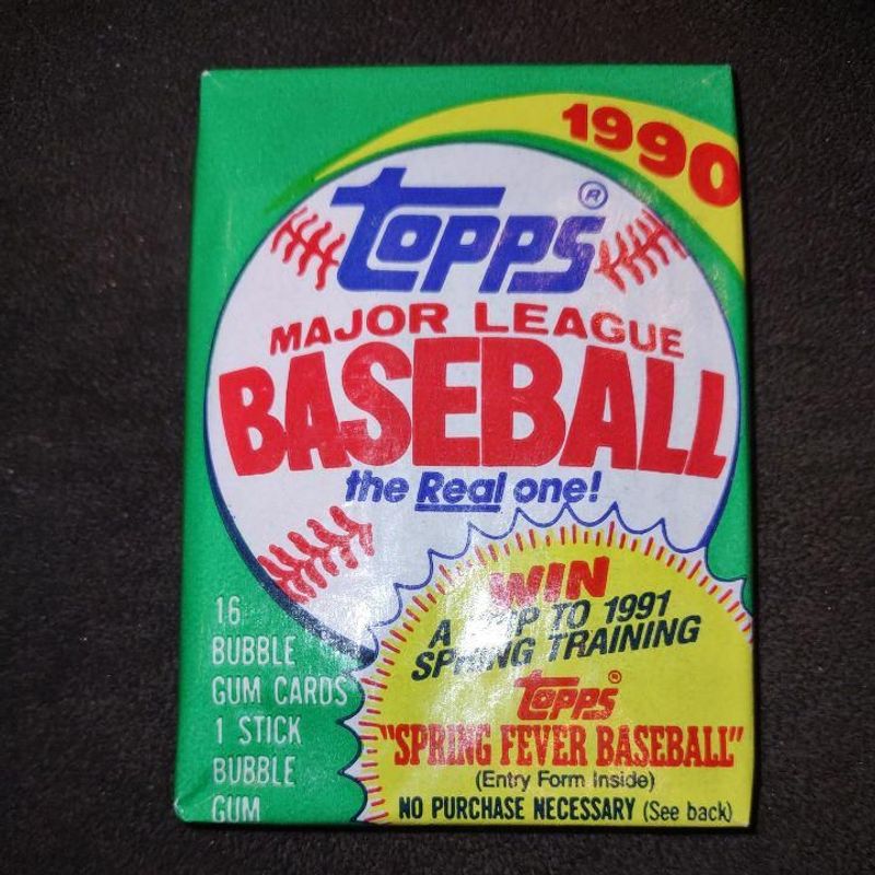 1990 Topps MLB Baseball Pack