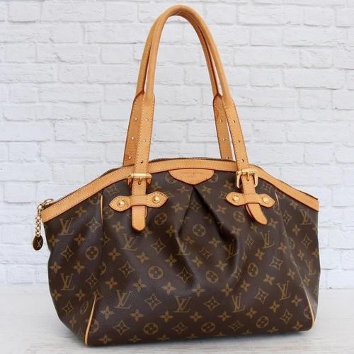Louis Vuitton - Authenticated Tivoli Handbag - Cloth Brown for Women, Good Condition