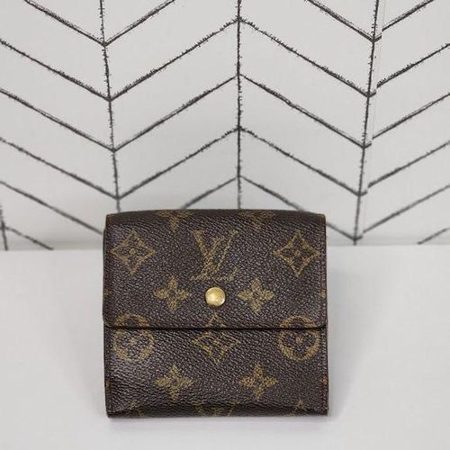 Vintage Louis Vuitton Monogram Portefeiulle Elise Trifold Wallet in 2023
