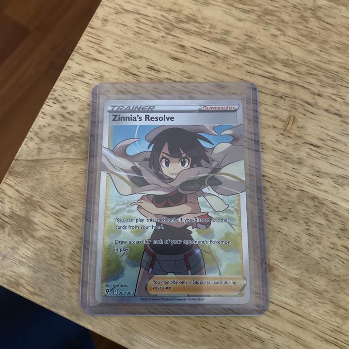 Verified Zinnia's Resolve (Ultra Rare) Evolving Skies Pokemon Cards