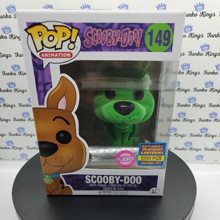 scooby doo flocked funko pop