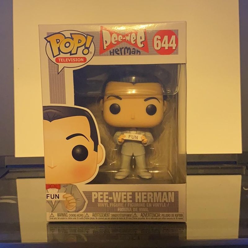 pee wee herman funko pop