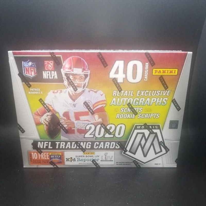 2020 Panini Mosaic Football Mega Box