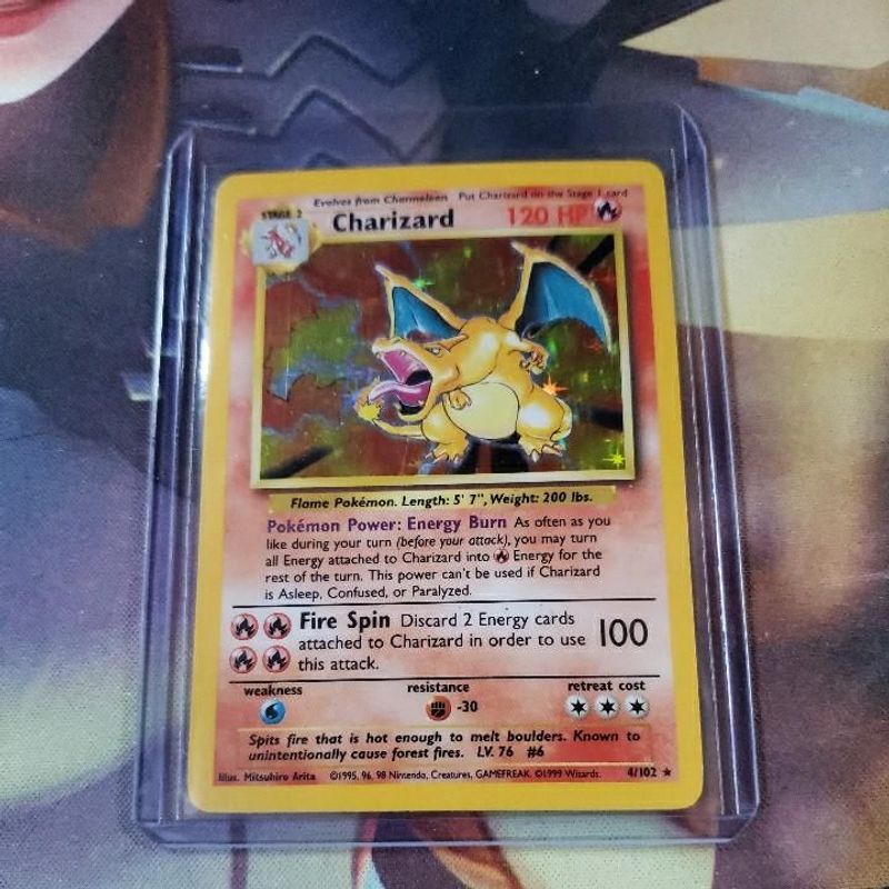 Verified Charizard (Holographic) (Base Set) Pokemon Cards Whatnot