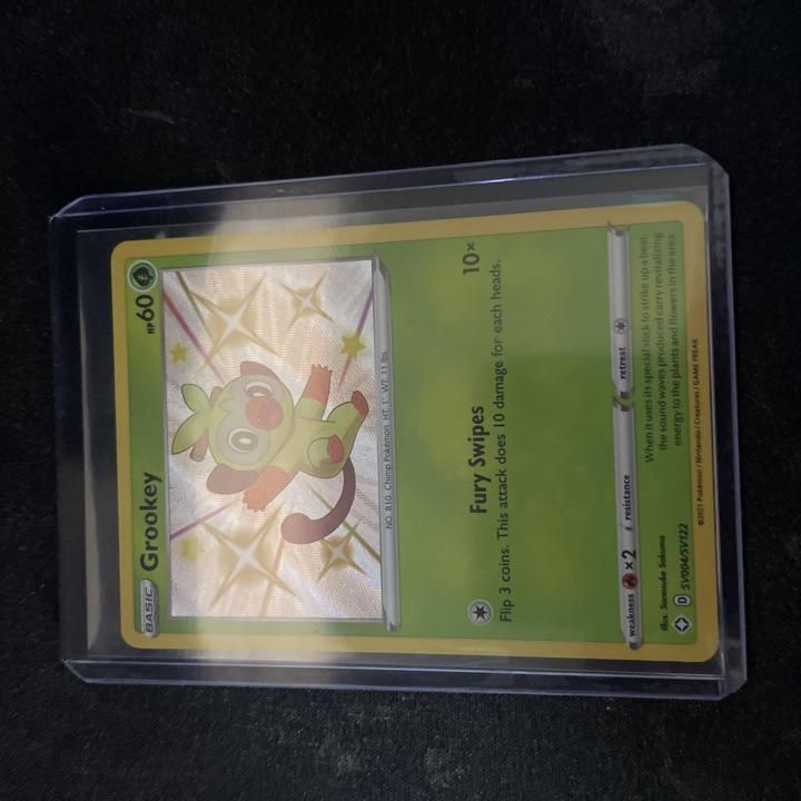 Verified Grookey Shiny Vault Shining Fates Pokemon Cards Whatnot