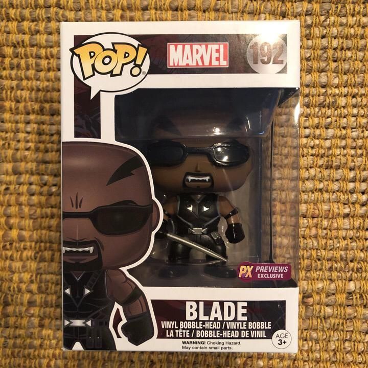 blade funko pop walgreens exclusive