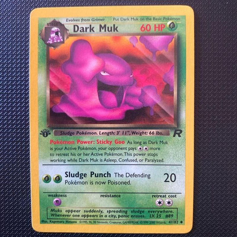 Dark Muk - Team Rocket (1st edition)