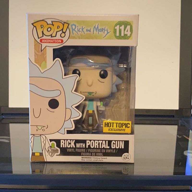 portal gun funko
