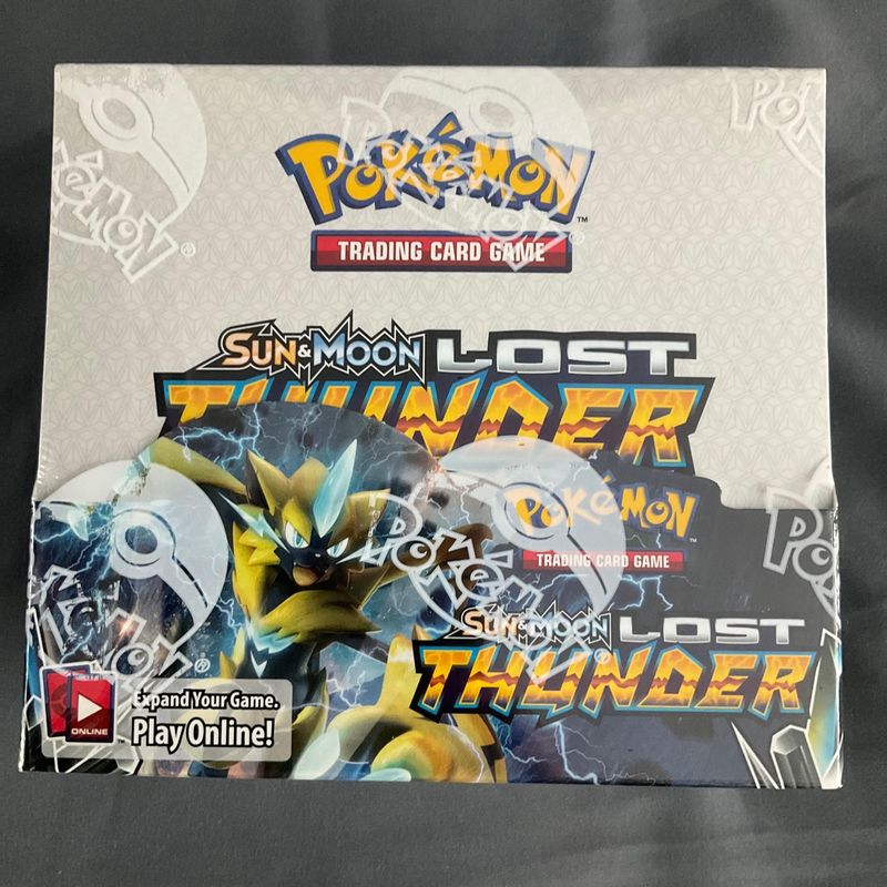 Verified Lost Thunder Booster Box by Pokemon Cards Whatnot