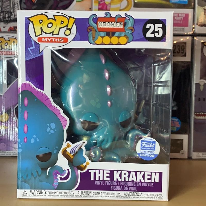 kraken pop figure