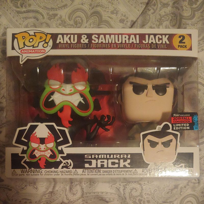 Aku & Samurai Jack (2-Pack) [Fall Convention]