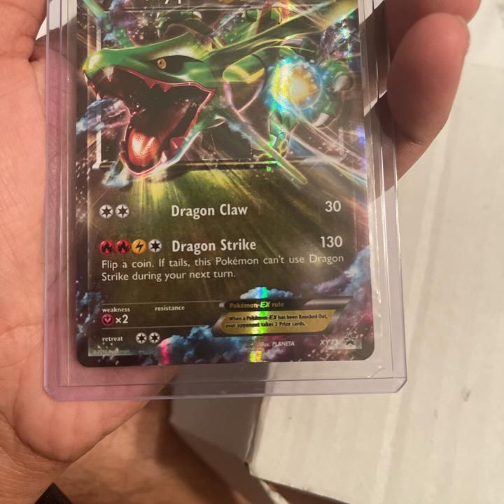 Verified Rayquaza Ex Xy Black Star Promos Pokemon Cards Whatnot