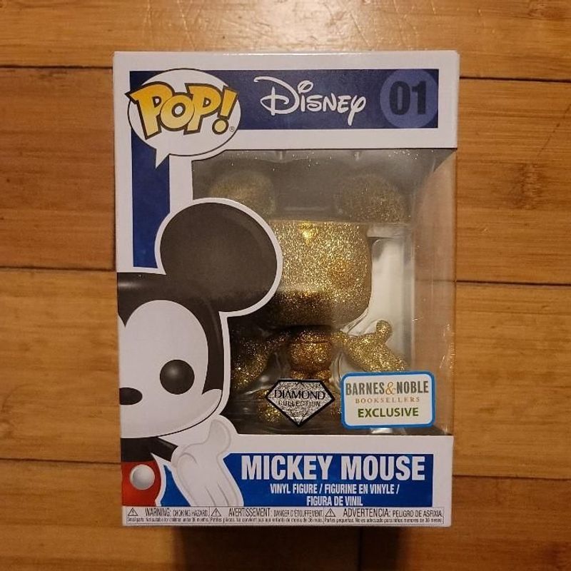 Mickey Mouse (Diamond Collection) (Gold)