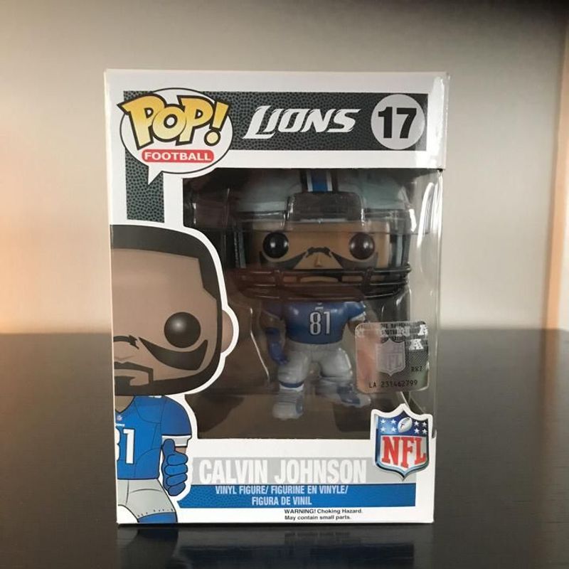 Verified Calvin Johnson Funko Pop! | Whatnot