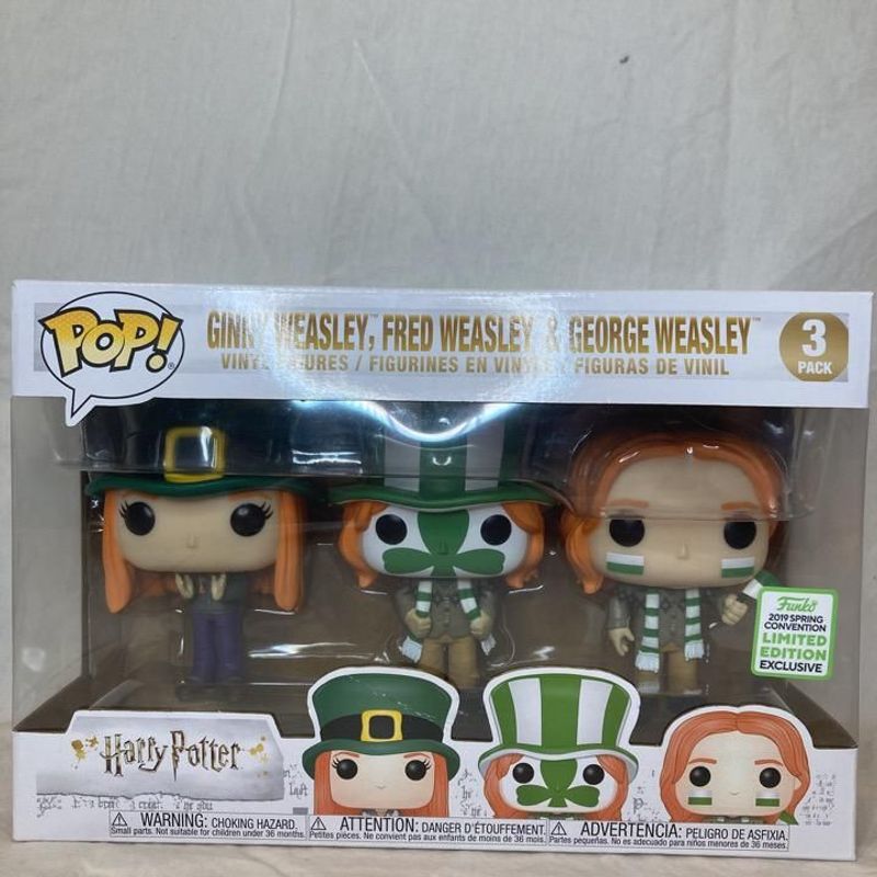 Ginny Weasley, Fred Weasley, & George Weasley (Quidditch World Cup 3-Pack) [Spring Convention]