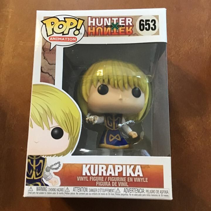 hunter x hunter kurapika funko pop