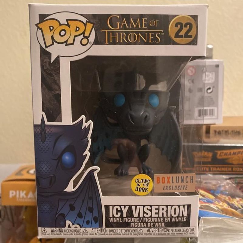 Icy Viserion (Glows in the Dark)