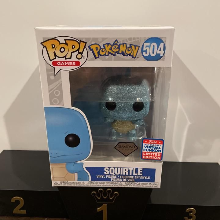 glitter squirtle pop