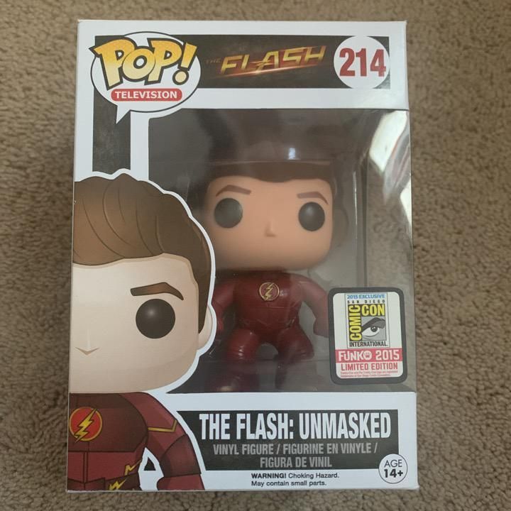 the flash unmasked pop