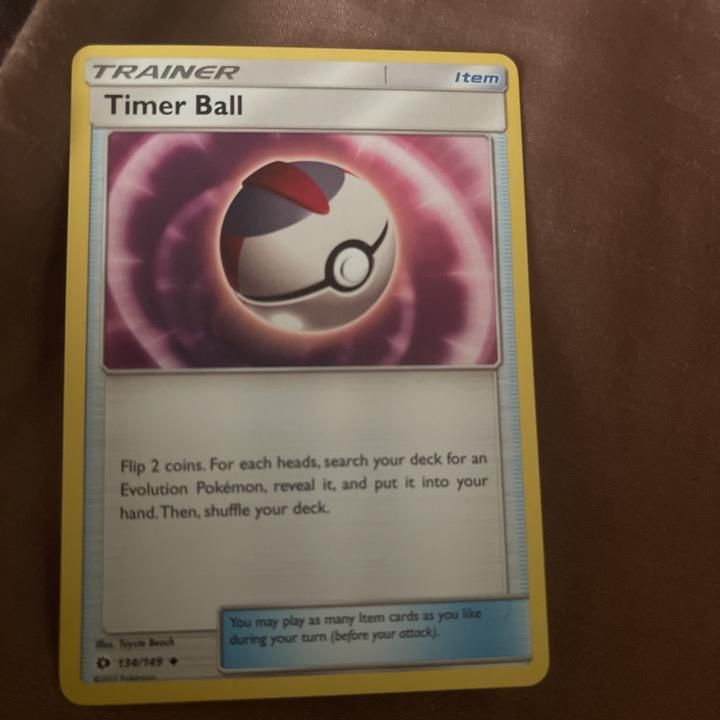 Verified Timer Ball Sun Moon Pokemon Cards Whatnot