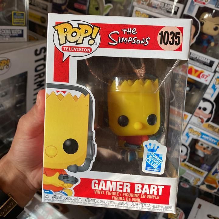 funko pop gamer bart