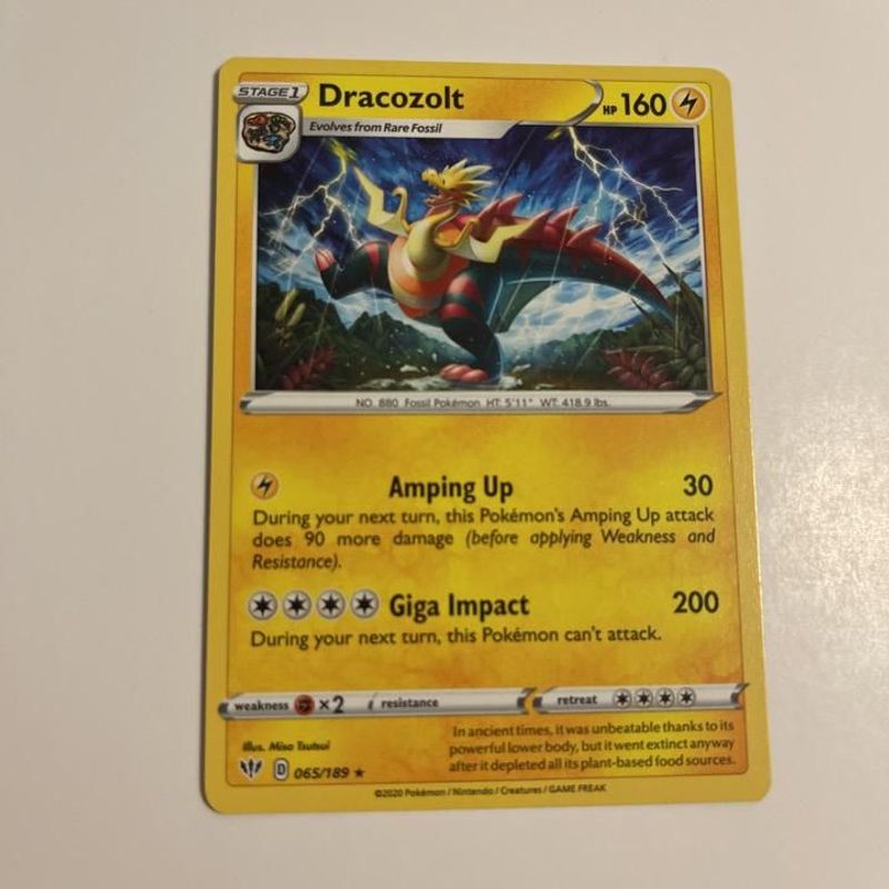 Dracozolt, Pokémon