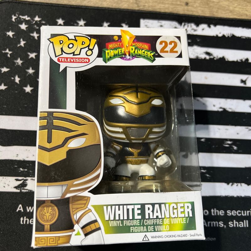 funko pop white ranger 22