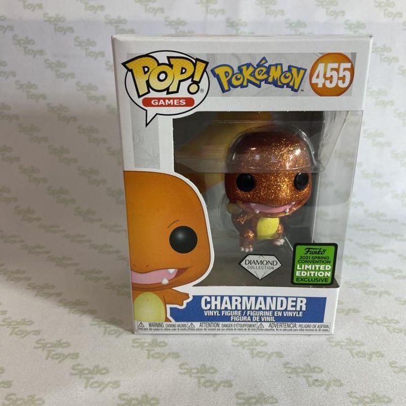 Verified Charmander (diamond Glitter) [spring Convention] By Funko Pop 