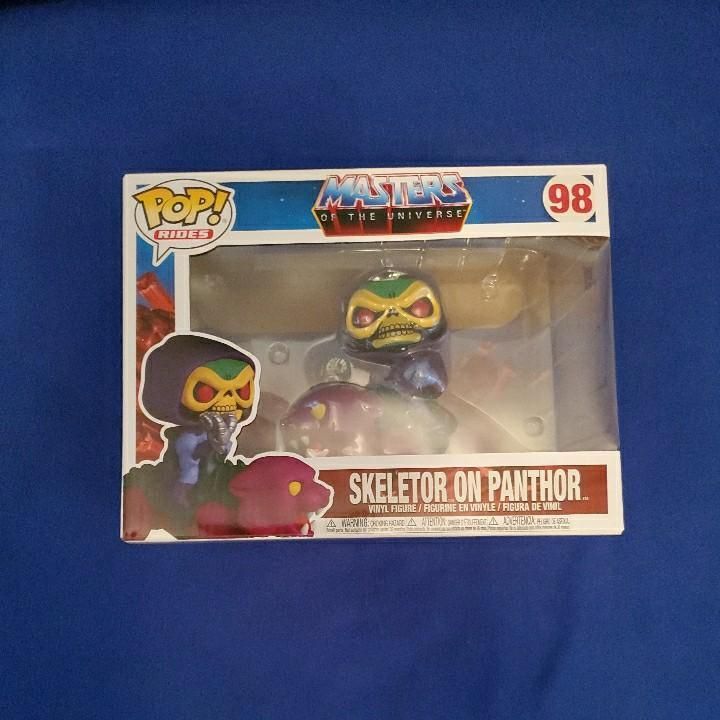 skeletor on panthor funko pop