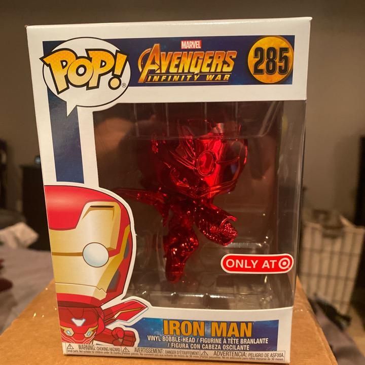funko pop iron man infinity war