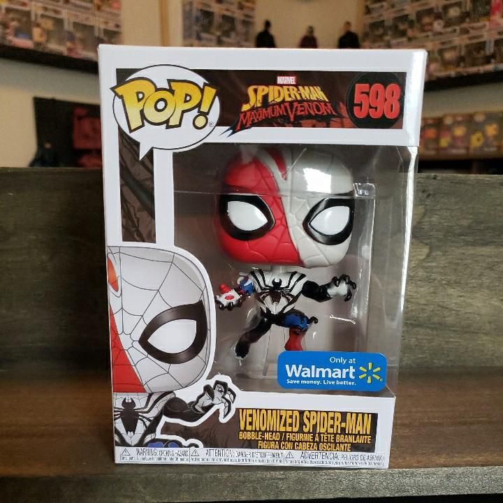 funko pop venomized spider man