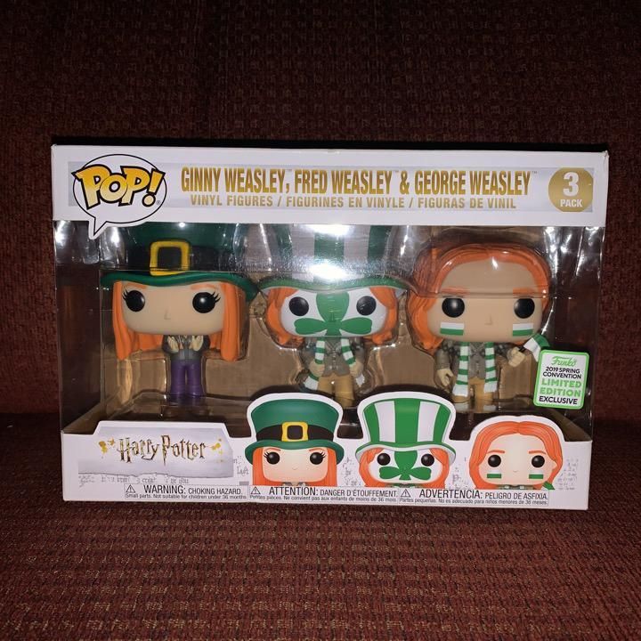 weasley 3 pack funko pop