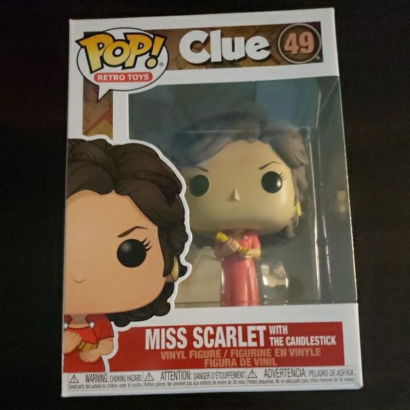 Miss Scarlet with the Candlestick